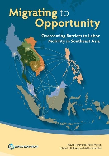 Паперова книга «Migrating to opportunity: overcoming barriers to labor mobility in southeast Asia», автор Мауро Теставерде - фото №1