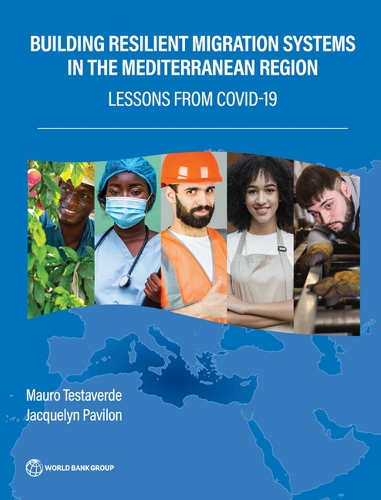 Паперова книга «Building Resilient Migration Systems in the Mediterranean: Lessons from COVID-19», авторів Жаклін Павільйон, Мауро Теставерде - фото №1
