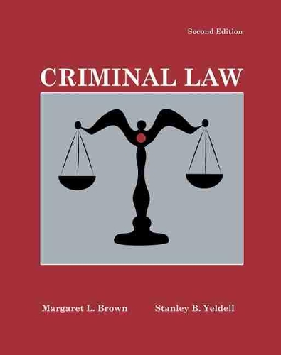 Бумажная книга «Criminal Law», авторов Маргарет Браун, Стэнли Йелделл - фото №1
