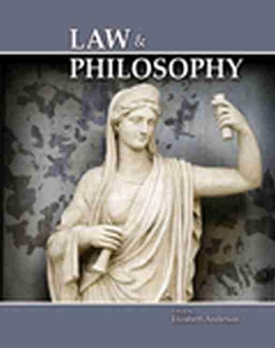 Бумажная книга «Law and Philosophy», авторов Элизабет Андерсон, Ишани Майтра - фото №1