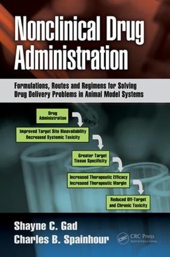 Бумажная книга «Nonclinical Drug Administration: Formulations, Routes and Regimens for Solving Drug Delivery Problems in Animal Model Systems», авторов Чарльз Б. Спейнхор, Шейн К. Гад - фото №1