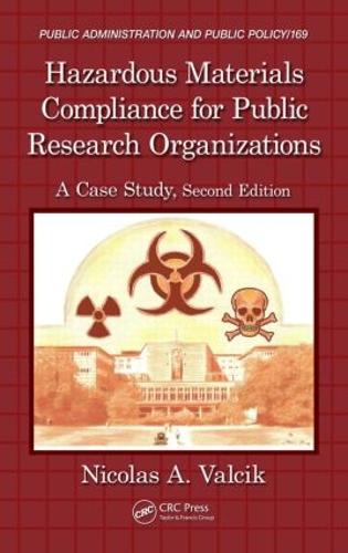 Паперова книга «Hazardous Materials Compliance for Public Research Organizations: A Case Study, Second Edition», автор Ніколас А. Вальчик - фото №1