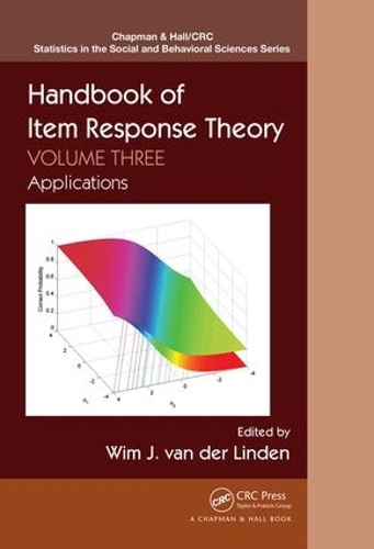 Бумажная книга «Handbook of Item Response Theory: Volume 3: Applications» - фото №1