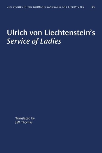 Бумажная книга «Ulrich von Liechtenstein's Service of Ladies», автор Дж. В. Томас - фото №1