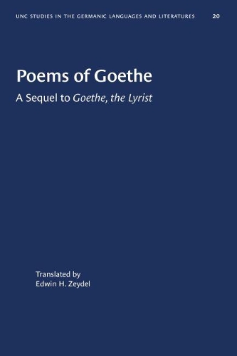 Бумажная книга «Poems of Goethe: A Sequel to "Goethe, the Lyrist», автор Эдвин Х. Зейдель - фото №1