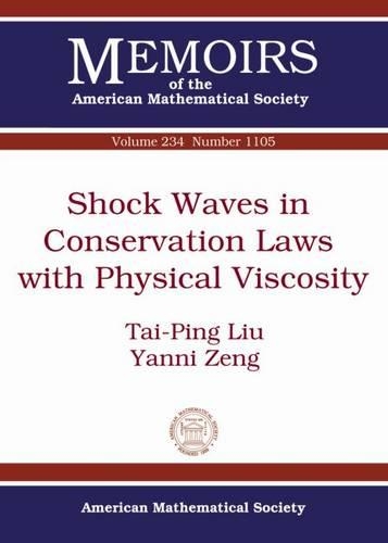 [object Object] «Shock Waves in Conservation Laws with Physical Viscosity», авторов Тай-Пин Лю, Янни Цзэн - фото №1