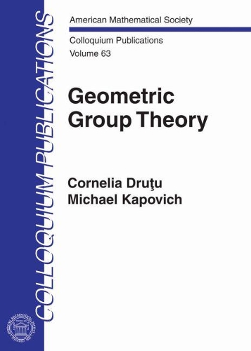 [object Object] «Geometric Group Theory», авторов Корнелия Друту, Майкл Капович - фото №1