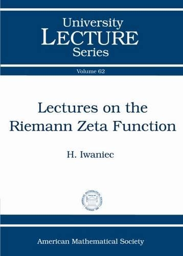 [object Object] «Lectures on the Riemann Zeta Function», автор Х. Іванець - фото №1