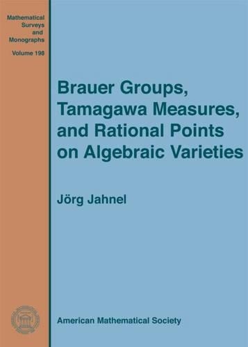 Паперова книга «Brauer Groups, Tamagawa Measures, and Rational Points on Algebraic Varieties», автор Йорг Янель - фото №1