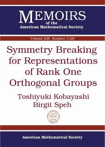 [object Object] «Symmetry Breaking for Representations of Rank One Orthogonal Groups», авторів Біргіт Шпех, Тошіюкі Кобаяші - фото №1