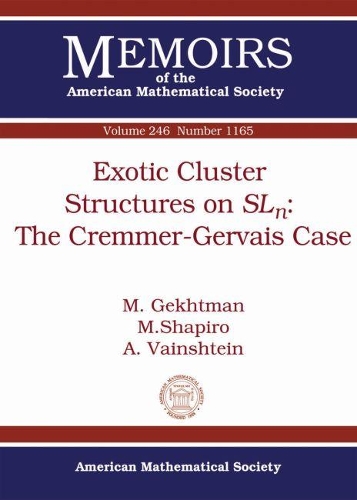 [object Object] «Exotic Cluster Structures on $SL_n$: The Cremmer-Gervais Case», авторів A. Вайнштейн, М. Гехтман, М. Шапіро - фото №1