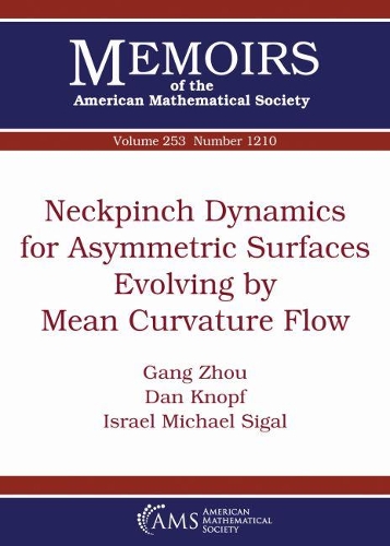 [object Object] «Neckpinch Dynamics for Asymmetric Surfaces Evolving by Mean Curvature Flow», авторов Дэн Кнопф, Ган Чжоу, Израиль Майкл Сигал - фото №1
