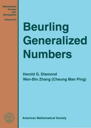 Бумажная книга «Beurling Generalized Numbers», автор Гарольд Г. Даймонд - фото №1