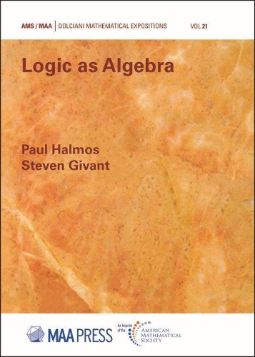 Паперова книга «Logica as Algebra», авторів Пол Халмос, Стівен Гівант - фото №1