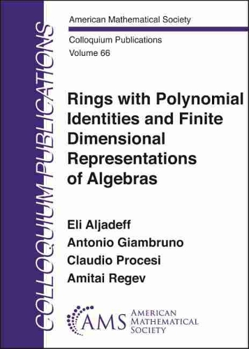 [object Object] «Rings with Polynomial Identities and Finite Dimensional Representations of Algebras», авторов Амитай Регев, Антонио Джамбруно, Клаудио Прочези, Эли Альядефф - фото №1