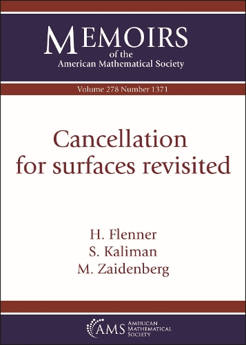 Бумажная книга «Cancellation for surfaces revisited», авторов Х. Фленнер, М. Зайденберг, С. Калиман - фото №1