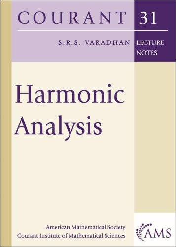 [object Object] «Harmonic Analysis», автор С.Р.С. Варадхан - фото №1