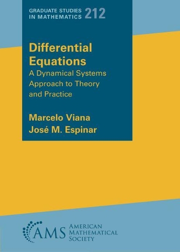 Бумажная книга «Differential Equations: A Dynamical Systems Approach to Theory and Practice», авторов Хосе М. Эспинар, Марсело Виана - фото №1
