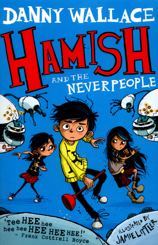 Паперова книга «Hamish and the Neverpeople», автор Денні Уоллес - фото №1