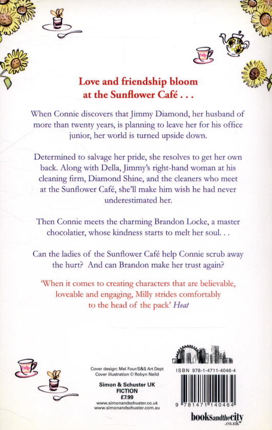 Бумажная книга « Afternoon Tea at the Sunflower Cafe», автор Милли Джонсон - фото №1