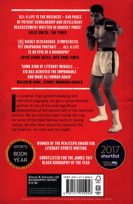 Бумажная книга «Ali: A Life», автор Джонатан Эйг - фото №1