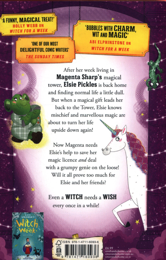 Паперова книга «Wish for a Witch», автор Кей Уманськи - фото №1
