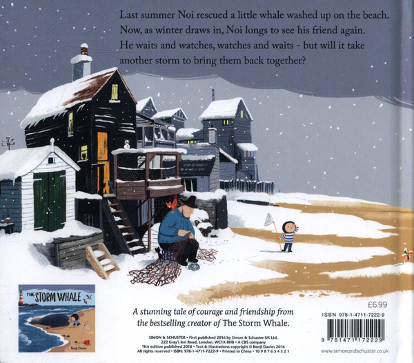 Бумажная книга «The Storm Whale in Winter», автор Бенджи Дэвис - фото №1