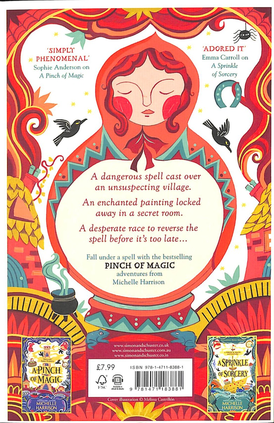 Паперова книга «A Tangle of Spells», автор Мишель Харісон - фото №1
