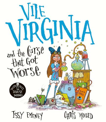 Паперова книга «Vile Virginia and the Curse that Got Worse», автор Іссі Емені - фото №1