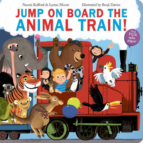 Бумажная книга «Jump On Board the Animal Train», авторов Линн Мур, Наоми Кеффорд - фото №1