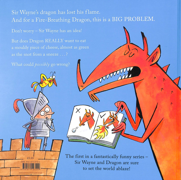 Бумажная книга «The Dragon with the Blazing Bottom» - фото №1