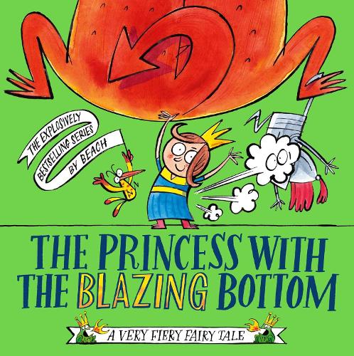 Паперова книга «The Princess With The Blazing Bottom», автор Beach - фото №1
