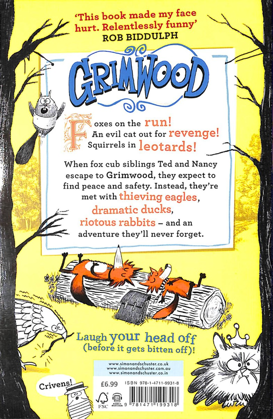 Бумажная книга «Grimwood», автор Надя Ширин - фото №1