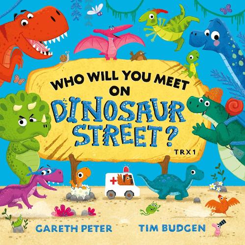 Бумажная книга «Who Will You Meet on Dinosaur Street», автор Гарет Питер - фото №1