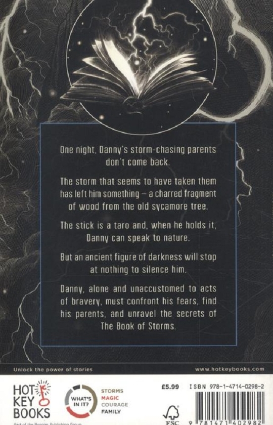 Паперова книга «The Book of Storms», автор Рут Хетфілд - фото №1