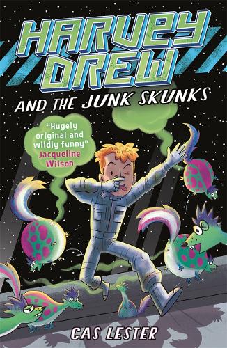 Паперова книга «Harvey Drew and the Junk Skunks», автор Кас Лестер - фото №1