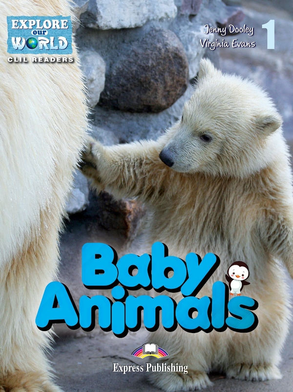 Бумажная книга «Baby Animals. Reader (with DigiBooks App.)», авторов Дженни Дули, Вирджиния Эванс - фото №1