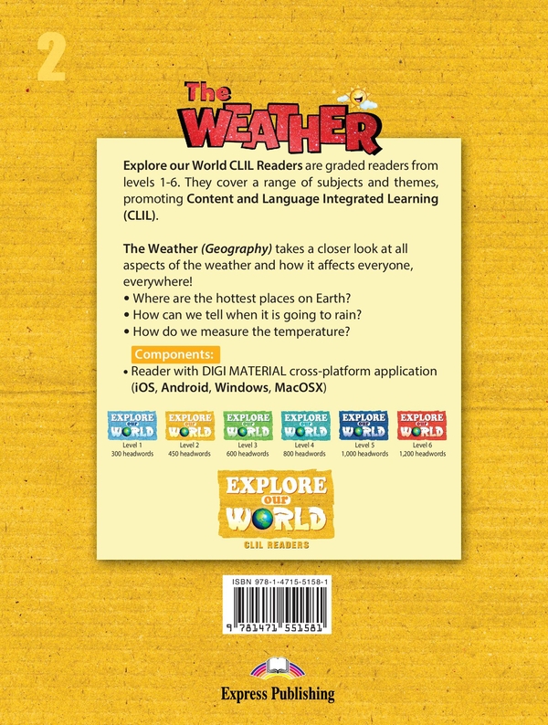 [object Object] «The Weather. Reader (with DigiBooks App.)», авторів Дженні Дулі, Вірджинія Еванс - фото №2 - мініатюра