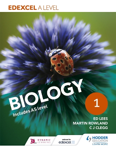 Паперова книга «Edexcel A Level Biology Student Book 1», авторів К. Дж. Клеґґ, Ед Ліс, Мартін Роуленд - фото №1