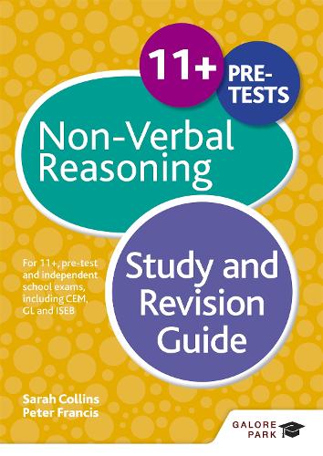 Бумажная книга «11+ Non-Verbal Reasoning Study and Revision Guide: For 11+, pre-test and independent school exams including CEM, GL and ISEB», авторов Питер Фрэнсис, Сара Коллинз - фото №1