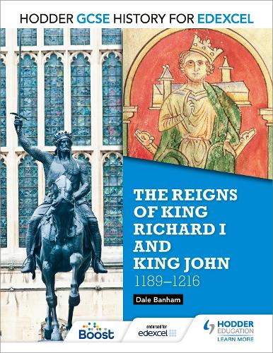 Бумажная книга «Hodder GCSE History for Edexcel: The reigns of King Richard I and King John, 1189-1216», автор Дэйл Бэнхем - фото №1