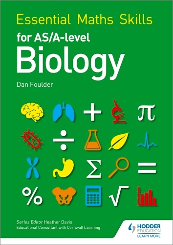 Паперова книга «Essential Maths Skills for AS/A Level Biology», автор Ден Фолдер - фото №1