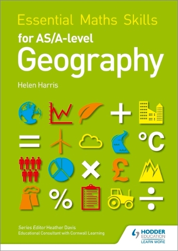 Паперова книга «Essential Maths Skills for AS/A-level Geography», автор Гелен Гарріс - фото №1