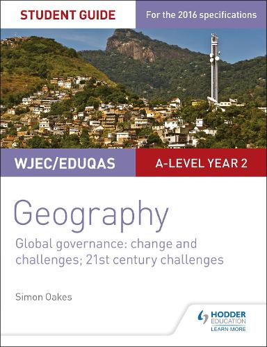Бумажная книга «WJEC/Eduqas A-level Geography Student Guide 5: Global Governance: Change and challenges; 21st century challenges», автор Саймон Оукс - фото №1