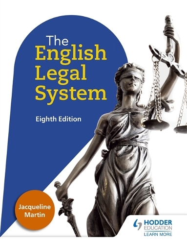 Паперова книга «English Legal System Eighth Edition», автор Жаклін Мартін - фото №1