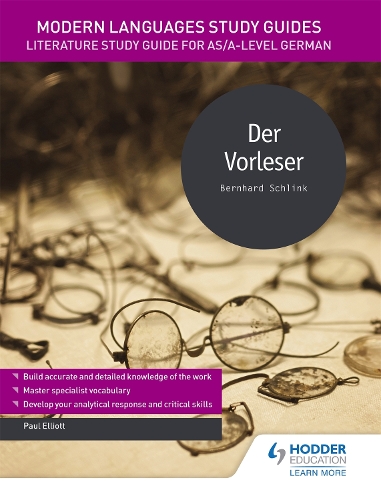 Паперова книга «Modern Languages Study Guides: Der Vorleser: Literature Study Guide for AS/A-level German», автор Пол Елліот - фото №1