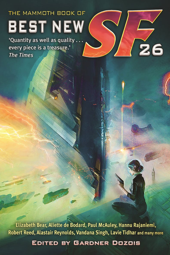 Бумажная книга «The Mammoth Book of Best New SF 26», автор Гарднер Дозуа - фото №1