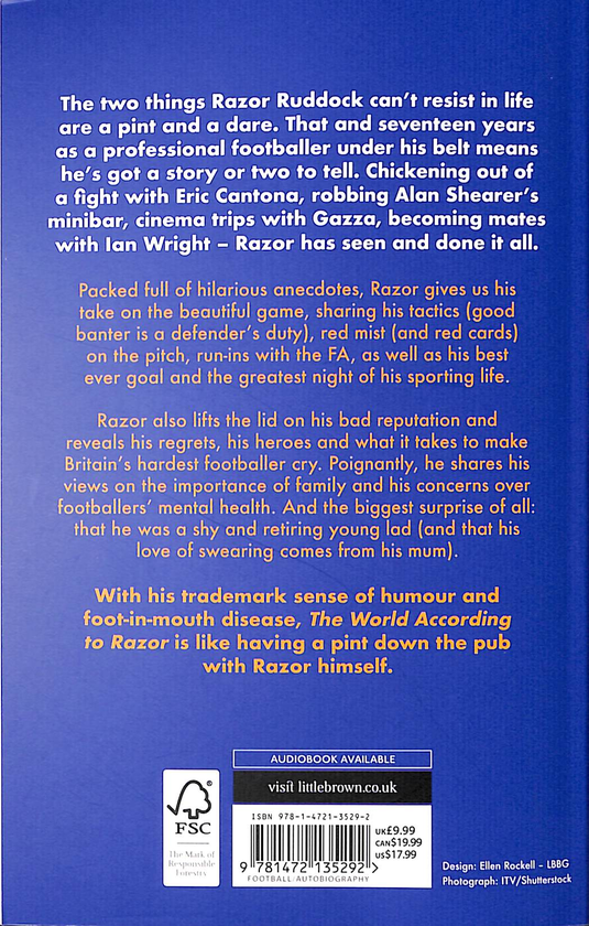 Бумажная книга «The World According to Razor. My Closest Shaves», автор Нил Раддок - фото №1