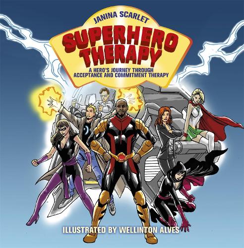 Бумажная книга «Superhero Therapy: A Hero's Journey through Acceptance and Commitment Therapy», автор Джанина Скарлет - фото №1