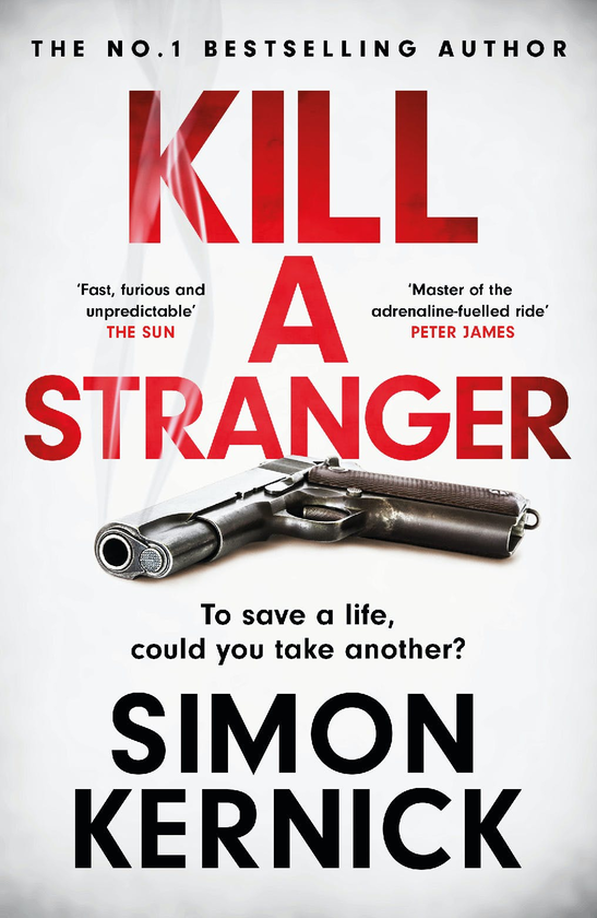 Паперова книга «Kill A Stranger», автор Саймон Кернік - фото №1